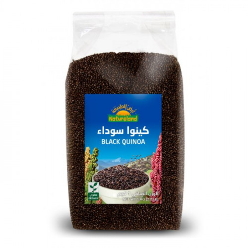 كينوا سوداء 500جم عضوى ارض الطبيعة كينوا سوداء 500جم عضوى ارض الطبيعة