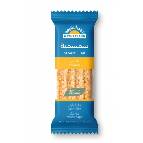 سمسمية بالعسل ارض الطبيعة 25جم