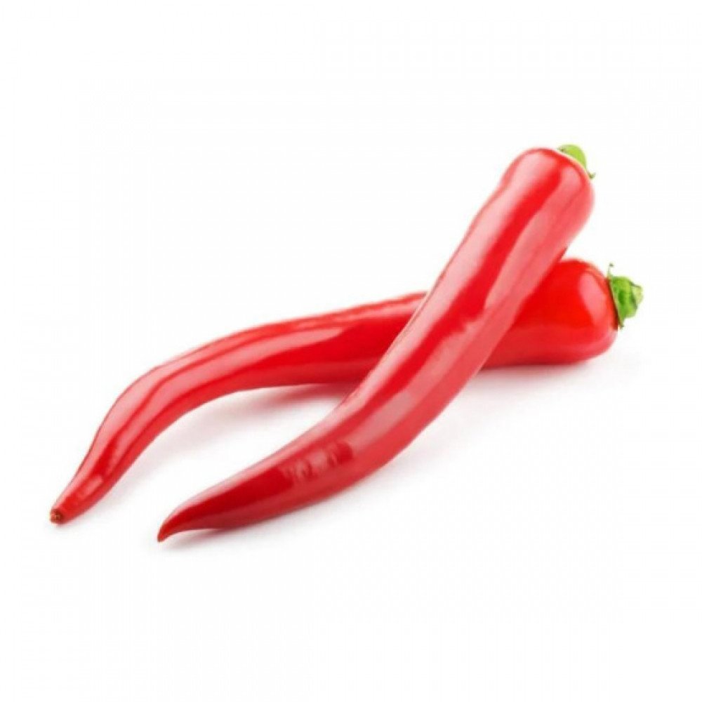 فلفل احمر حار  طويل طبق عضوي مزرعة السلوى