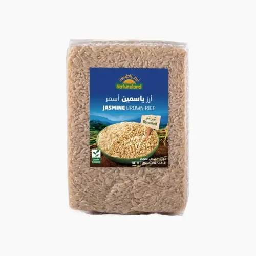 أرز ياسمين أسمر مبرعم عضوي ارض الطبيعة 1 كجم
