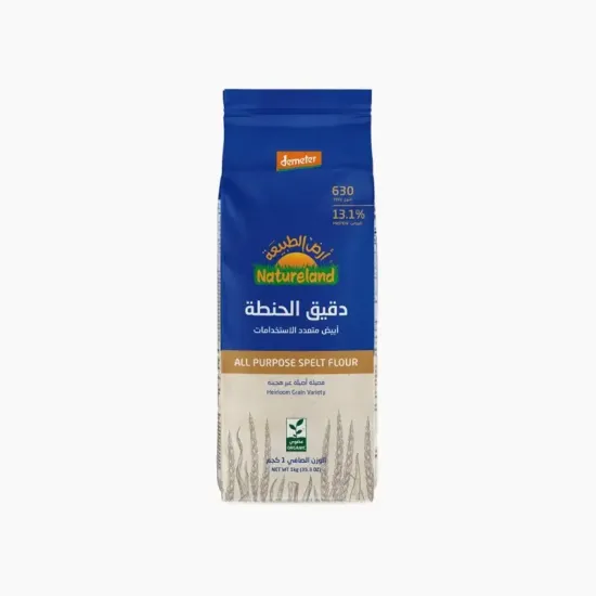دقيق الحنطة 630 أبيض عضوي أرض الطبيعة 1 كجم دقيق الحنطة 630 أبيض عضوي أرض الطبيعة 1 كجم