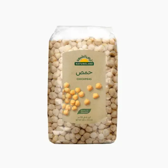 حمص عضوي أرض الطبيعة 500 جم حمص عضوي أرض الطبيعة 500 جم