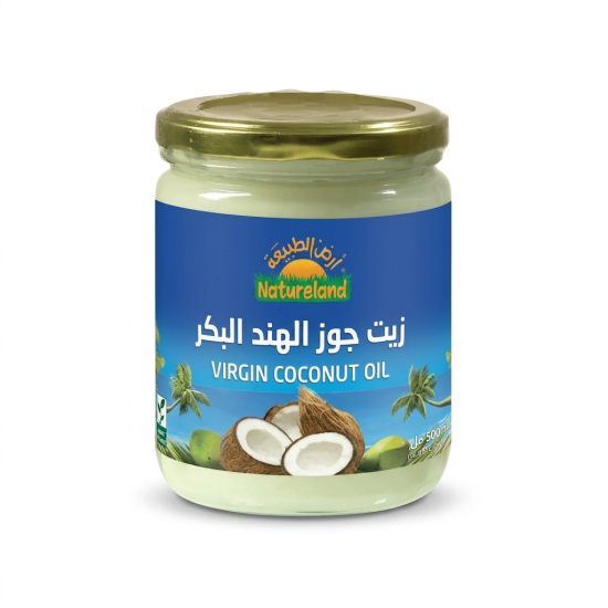 Natureland Organic Virgin Coconut Oil 500ml