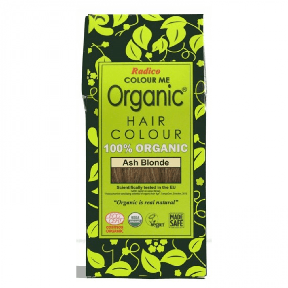 راديكو صبغة شعر عضوية- أشقر رمادي فاتح - 100 غرام