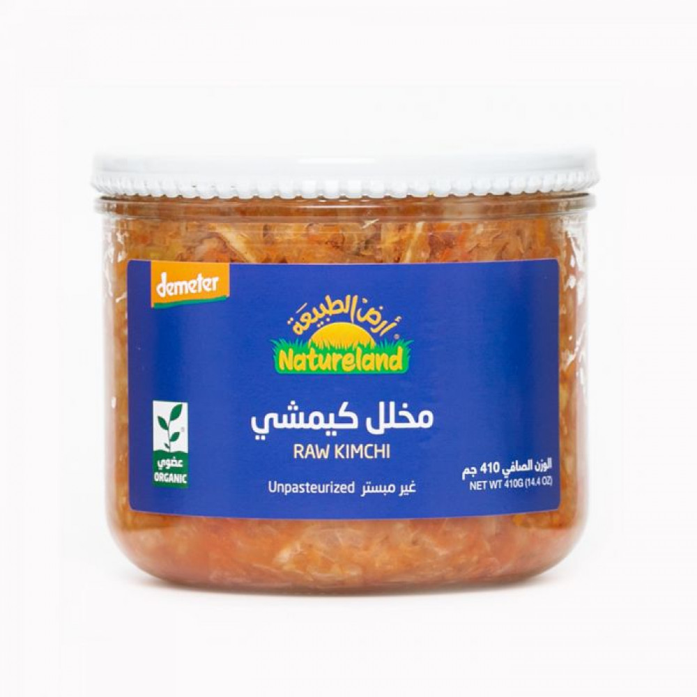 مخلل كيمشي 410جم عضوي ارض الطبيعة مخلل كيمشي 410جم عضوي ارض الطبيعة