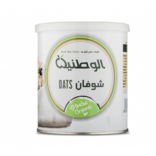 شوفان عضوي الوطنية 400جم * 12 علبه كرتون 