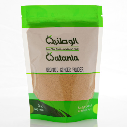زنجبيل مطحون عضوي الوطنية 100جم زنجبيل مطحون عضوي الوطنية 100جم