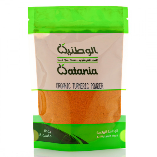 كركم مطحون عضوي 100جم الوطنية