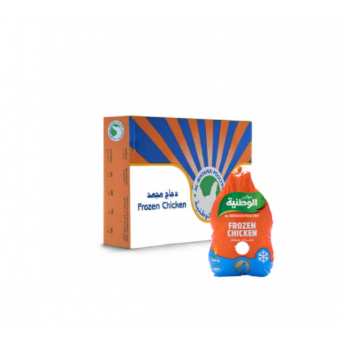دجاج الوطنية مجمد كرتون 10×900جم