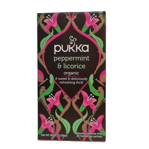 شاي نعناع وعرق سوس عضوي 30 جم شاي نعناع وعرق سوس عضوي 30 جم