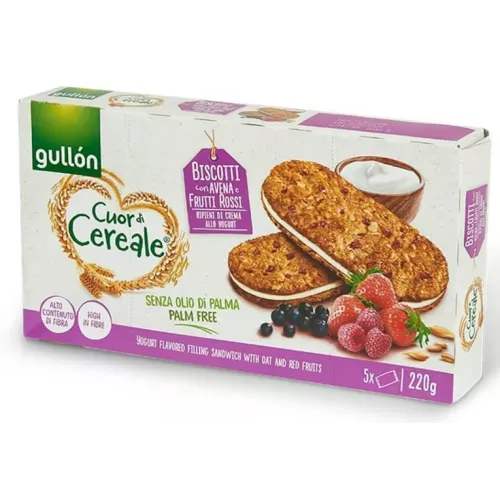 جولون بسكويت شوفان ساندويتش بقطع الفواكه مع حشوة الكريمة 220 جرام جولون بسكويت شوفان ساندويتش بقطع الفواكه مع حشوة الكريمة 220 جرام