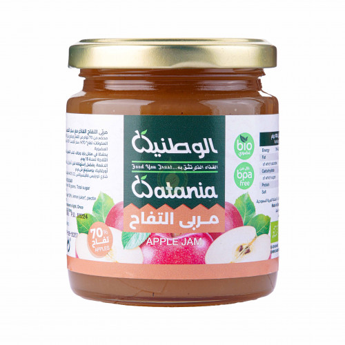 مربى التفاح العضوي 275جم  الوطنية 