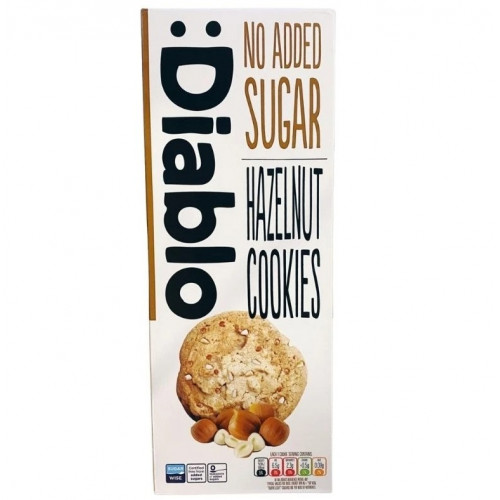 ديابلو كوكيز بالبندق خالي من السكر المـضاف 135 جرام