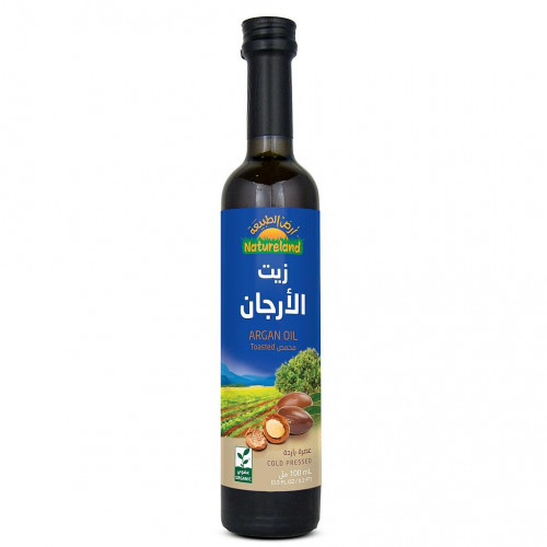 زيت الارجان محمص 100مل عضوي ارض الطبيعة