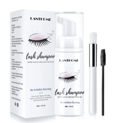 Eyelash shampoo with brush