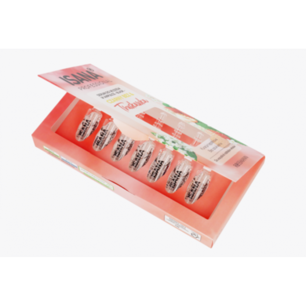 أمبولات الشعر بنكهة الفراولة