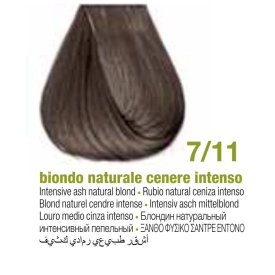 Ammonia free color intensive ash natural blond 