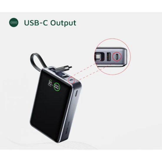 Madrid 20 Power Bank 20000mAh PD 35W - Gray