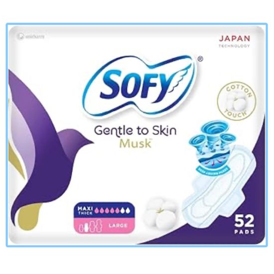 Sofy Musk Pad 52 pieces 
