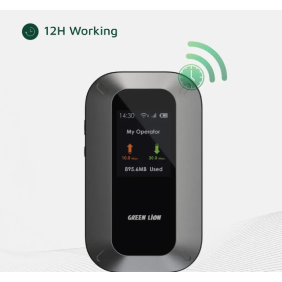 Portable Mifi Router - Black Portable Mifi Router - Black