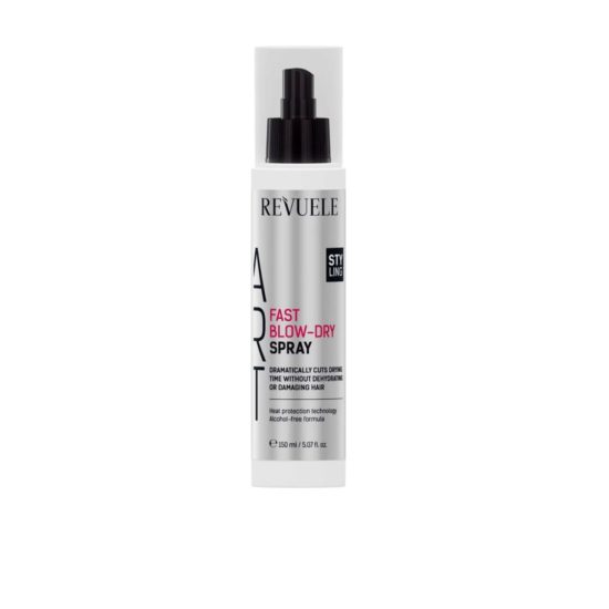Fast blow dry spray 