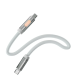 كابل ليفيلو إيسينس كورد Type-C إلى Type-C 100W مع وظيفة العطر - أبيض كابل ليفيلو إيسينس كورد Type-C إلى Type-C 100W مع وظيفة العطر - أبيض
