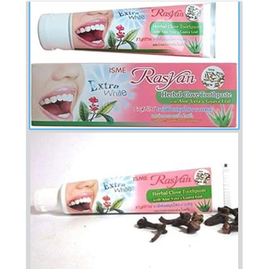 Herbal glove toothpaste 