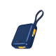 Remson Revo Charge 10,000 mAh 22.5W Power Bank QC 3.0 PD Charging USB-C Output Port with Built-in Type-C Hanging Cable and Lightning Cable Compatible for iPhone, Android and Other Smartphones Remson Revo Charge 10,000 mAh 22.5W Power Bank QC 3.0 PD Charging USB-C Output Port with Built-in Type-C Hanging Cable and Lightning Cable Compatible for iPhone, Android and Other Smartphones