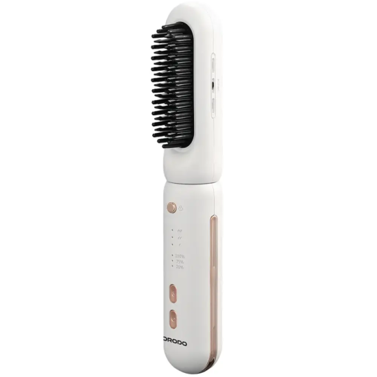 Porodo 3-In-1 Cordless Hair Styling Tool Hair Straightener & Curling Iron – White Porodo 3-In-1 Cordless Hair Styling Tool Hair Straightener & Curling Iron – White