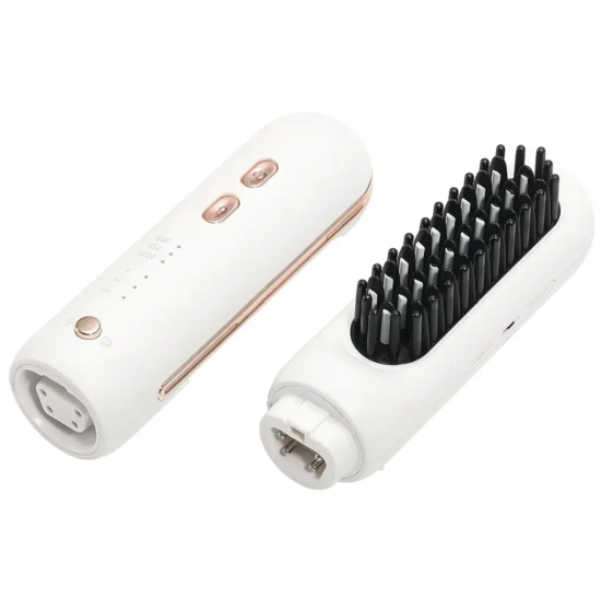 Porodo 3-In-1 Cordless Hair Styling Tool Hair Straightener & Curling Iron – White Porodo 3-In-1 Cordless Hair Styling Tool Hair Straightener & Curling Iron – White