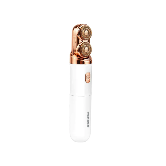 Women's shaver for face and body