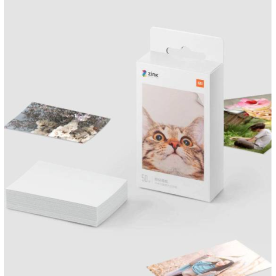 Paper designed for portable photo printers Paper designed for portable photo printers