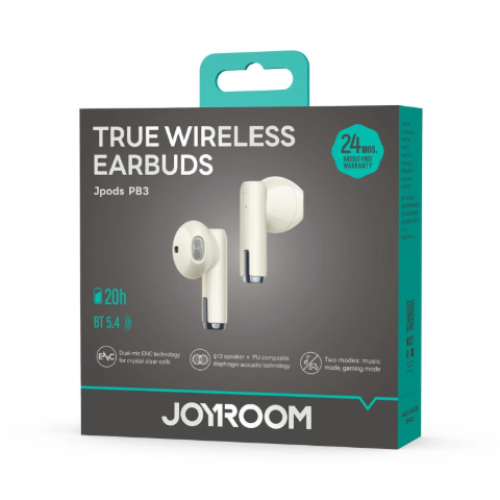 سماعات أذن لاسلكية بتقنية بلوتوث 5.4 من سلسلة JOYROOM Jpods JR-PB3