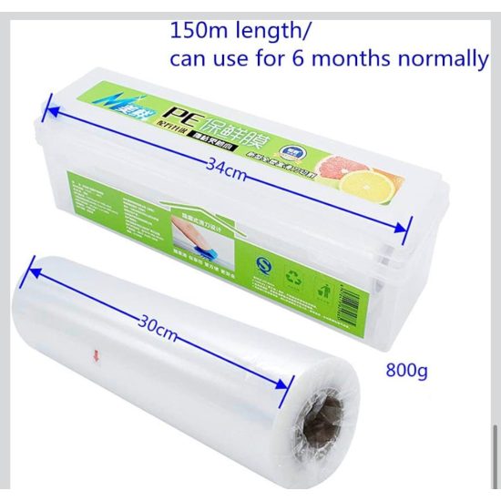 Cling film cutter