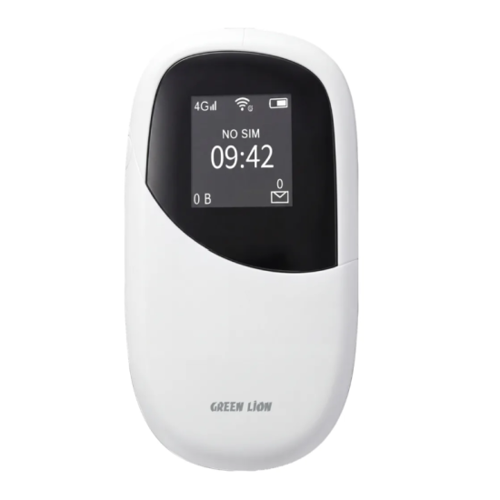 Green Lion Portable Mifi Router - Black