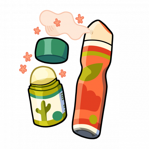 منتجات مزيل العرق 