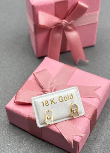 حلق طبي ذهب عيار18