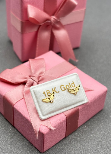 حلق طبي ذهب عيار18