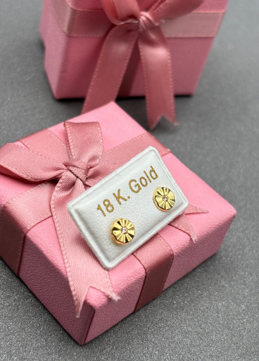 حلق طبي ذهب عيار18