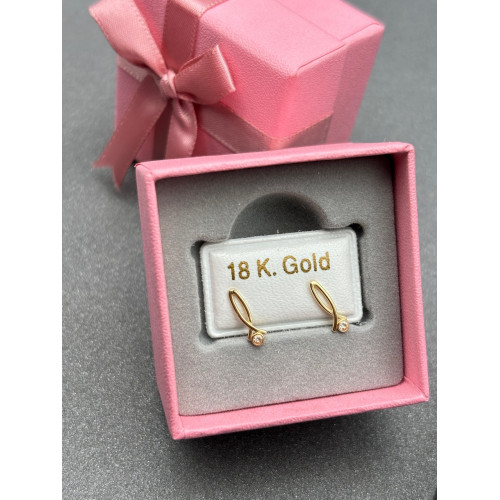 حلق طبي ذهب عيار18