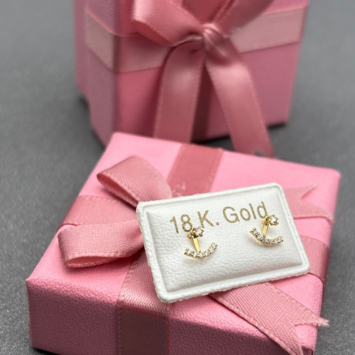 حلق طبي ذهب عيار18