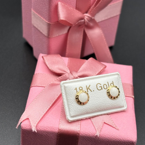 حلق طبي ذهب عيار18