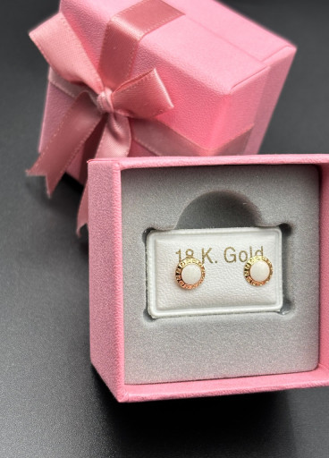 حلق طبي ذهب عيار18