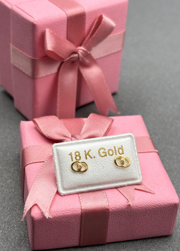 حلق طبي ذهب عيار18