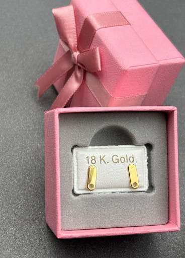 حلق طبي ذهب عيار18