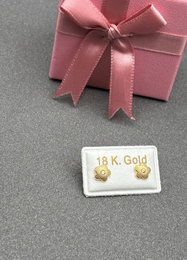 حلق طبي ذهب عيار18