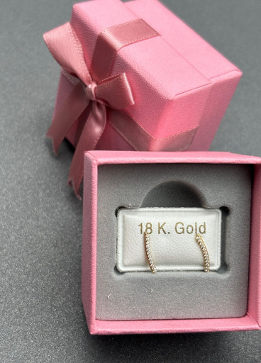 حلق طبي ذهب عيار18