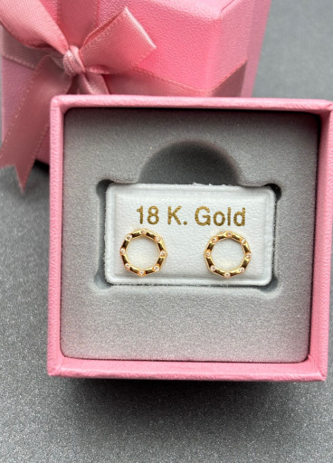 حلق طبي ذهب عيار18