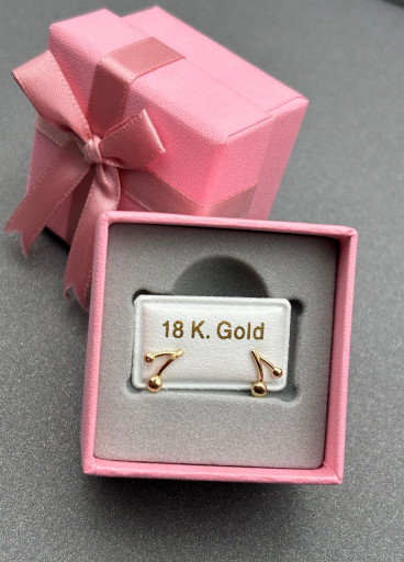 حلق طبي ذهب عيار18