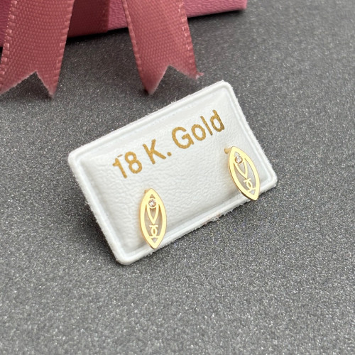 حلق طبي ذهب عيار 18